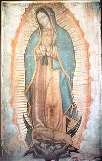 Pintura de la Virgen de Guadalupe, México